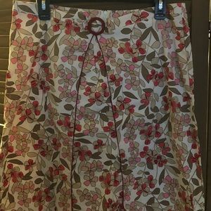 Flowery Summer Skirt